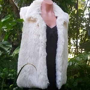 Betsy Johnson Fuzzy Vest